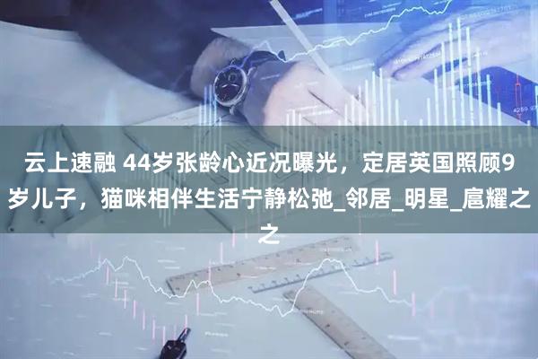 云上速融 44岁张龄心近况曝光，定居英国照顾9岁儿子，猫咪相伴生活宁静松弛_邻居_明星_扈耀之
