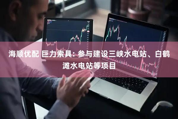 海顺优配 巨力索具: 参与建设三峡水电站、白鹤滩水电站等项目