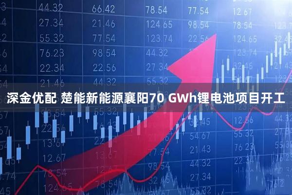 深金优配 楚能新能源襄阳70 GWh锂电池项目开工